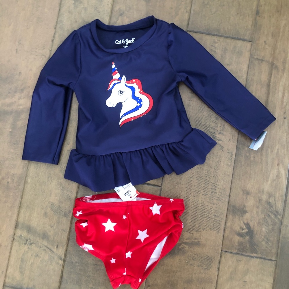 New Rashguard Unicorn Swimsuit
